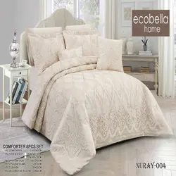 سرویس روتختی مخمل لاویتا Lavita مدل نورای Nuray دونفره 8 تکه