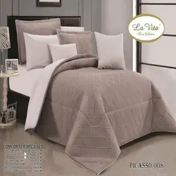 سرویس روتختی مخمل لاویتا Lavita مدل پیکاسو Picasso دونفره 8 تکه