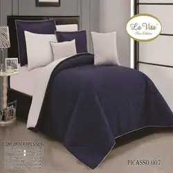 سرویس روتختی مخمل لاویتا Lavita مدل پیکاسو Picasso دونفره 8 تکه