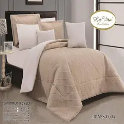 سرویس روتختی مخمل لاویتا Lavita مدل پیکاسو Picasso دونفره 8 تکه