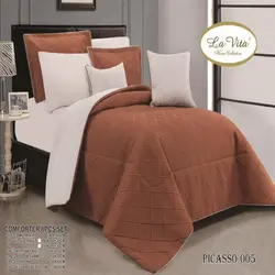 سرویس روتختی مخمل لاویتا Lavita مدل پیکاسو Picasso دونفره 8 تکه