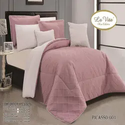 سرویس روتختی مخمل لاویتا Lavita مدل پیکاسو Picasso دونفره 8 تکه