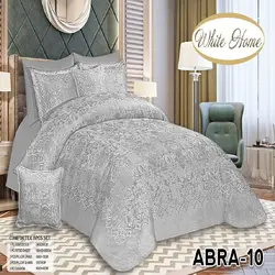 سرویس روتختی مخمل ویت هوم white home مدل ابرا abra دونفره 8 تکه