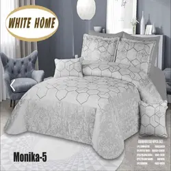 سرویس روتختی مخمل ویت هوم white home مدل مونیکا Monika دونفره 8 تکه