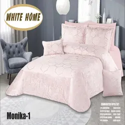 سرویس روتختی مخمل ویت هوم white home مدل مونیکا Monika دونفره 8 تکه