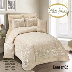 سرویس روتختی مخمل ویت هوم white home مدل لنسر Lanser دونفره 8 تکه