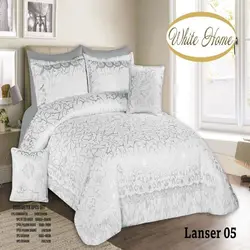 سرویس روتختی مخمل ویت هوم white home مدل لنسر Lanser دونفره 8 تکه