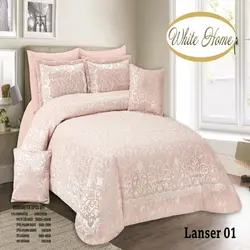سرویس روتختی مخمل ویت هوم white home مدل لنسر Lanser دونفره 8 تکه