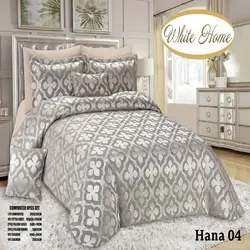 سرویس روتختی مخمل ویت هوم white home مدل هانا Hana دونفره 8 تکه
