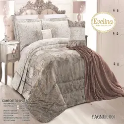 سرویس روتختی مخمل لاویتا Lavita مدل یامور yagmur دونفره 8 تکه