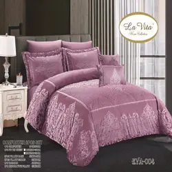 سرویس روتختی مخمل لاویتا Lavita مدل اوا Eva دونفره 8 تکه