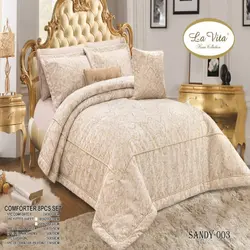 سرویس روتختی مخمل لاویتا Lavita مدل سندی Sandy دونفره 8 تکه