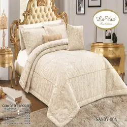 سرویس روتختی مخمل لاویتا Lavita مدل سندی Sandy دونفره 8 تکه