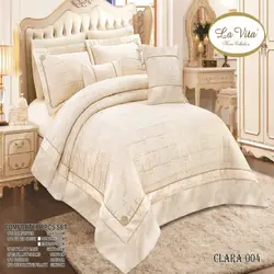 سرویس روتختی مخمل لاویتا Lavita مدل کلارا Clara دونفره 8 تکه