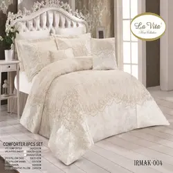سرویس روتختی مخمل لاویتا Lavita مدل ایرماک irmak دونفره 8 تکه
