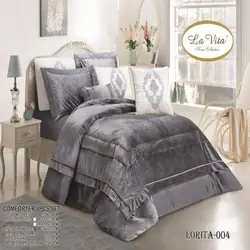 سرویس روتختی مخمل لاویتا Lavita مدل لوریتا Lorita دونفره 8 تکه