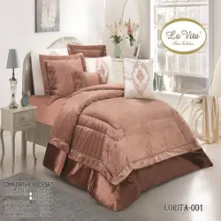 سرویس روتختی مخمل لاویتا Lavita مدل لوریتا Lorita دونفره 8 تکه
