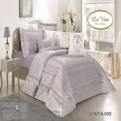 سرویس روتختی مخمل لاویتا Lavita مدل لوریتا Lorita دونفره 8 تکه