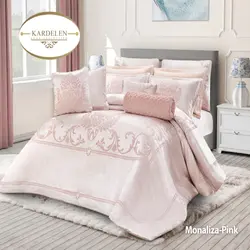 سرویس روتختی مخمل کاردلن kardelen مدل مونالیزا Monaliza دونفره 8 تکه