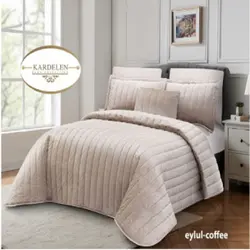 سرویس روتختی مخمل کاردلن kardelen مدل ایلول Eylul دونفره 8 تکه