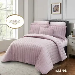 سرویس روتختی مخمل کاردلن kardelen مدل ایلول Eylul دونفره 8 تکه