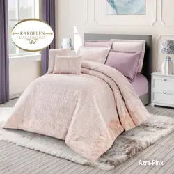 سرویس روتختی مخمل کاردلن kardelen مدل ازرا Azra دونفره 8 تکه