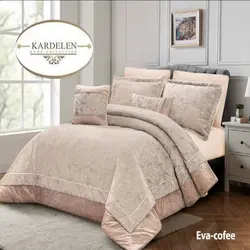 سرویس روتختی مخمل کاردلن kardelen مدل إوا Eva دونفره 8 تکه
