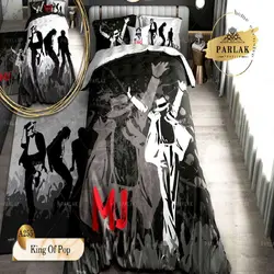 روتختی پارلاک یکنفره دو رو مدل king of pop کد A-255