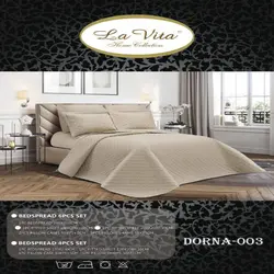 سرویس روتختی پنبه دوزی (بهاره) لاویتا Lavita مدل درنا Dorna دونفره 6 تکه