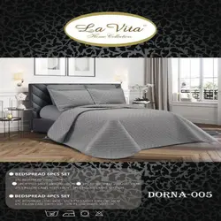 سرویس روتختی پنبه دوزی (بهاره) لاویتا Lavita مدل درنا Dorna دونفره 6 تکه