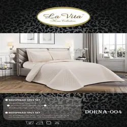 سرویس روتختی پنبه دوزی (بهاره) لاویتا Lavita مدل درنا Dorna دونفره 6 تکه