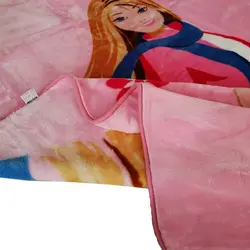 پتو گلبافت یکنفره عروسکی مدل باربی