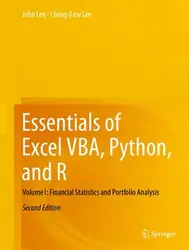کتاب ملزومات Excel VBA ، Python و R: جلد اول: آمار مالی و تجزیه و تحلیل نمونه کارها
