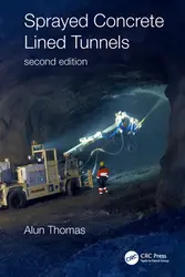 کتاب تونل‌های پوشیده شده با بتن پاششی