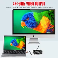 کابل دو سر تایپ سی (C to C) 10 گیگ بر ثانیه 30 ولت USB 3.1 C (Gen 2) برند RiiTOP - اسمارت سنتر