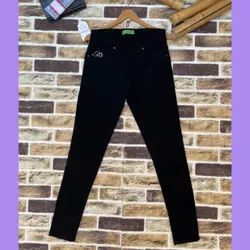 شلوار جین A.S مدل بورک رنگ مشکی