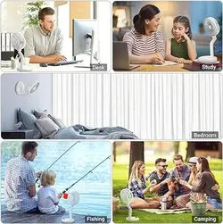 پنکه شارژی مدل CH-2021