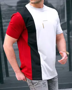 تیشرت مردانه آستین کوتاه Madmext متریال ترک