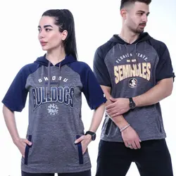تیشرت کلاهدار اسپورت زنانه مردانه تایلندی