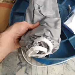 برزنت کشی کولر آبی دنا همراه با بست