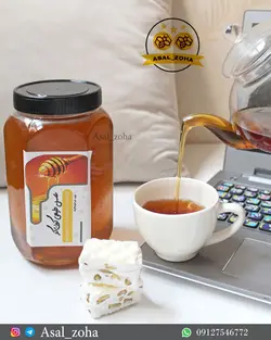 عسل طبیعی گون گز (2 کیلویی)