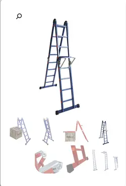 نردبان ۱۲پله ۴تکه اسانکار استیلا