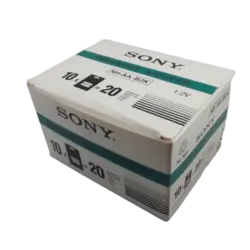 باتری قلمی سونی 4600mAh قابل شارژ | بسته 10 کارتی | 20 عددی - فروشگاه اینترنتی پاورالکترا