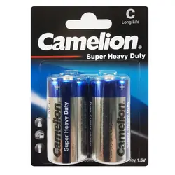 باتری متوسط کارتی C کملیون | Camelion - فروشگاه اینترنتی پاورالکترا