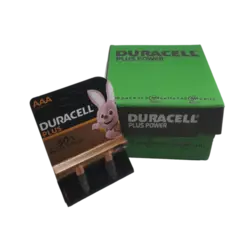 باتری نیم قلمی آلکالاین دوراسل جعبه 20 کارتی 40عددی| AAA DURACELL - فروشگاه اینترنتی پاورالکترا
