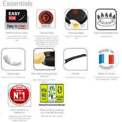 ماهیتابه وک تفال سایز 28 مدل simplicity