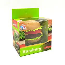 ست اسباب بازی فست فود مدل همبرگر