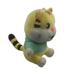 عروسک مدل ببر سویشرت دار ارتفاع 23 سانتی متر