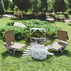 میز و صندلی باغی طرح کالسکه