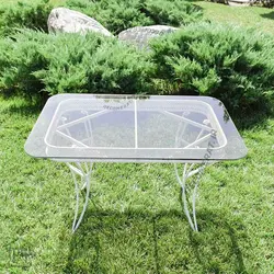 میز و صندلی باغی طرح کالسکه